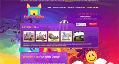 Desktop Screenshot of funkidsjump.com